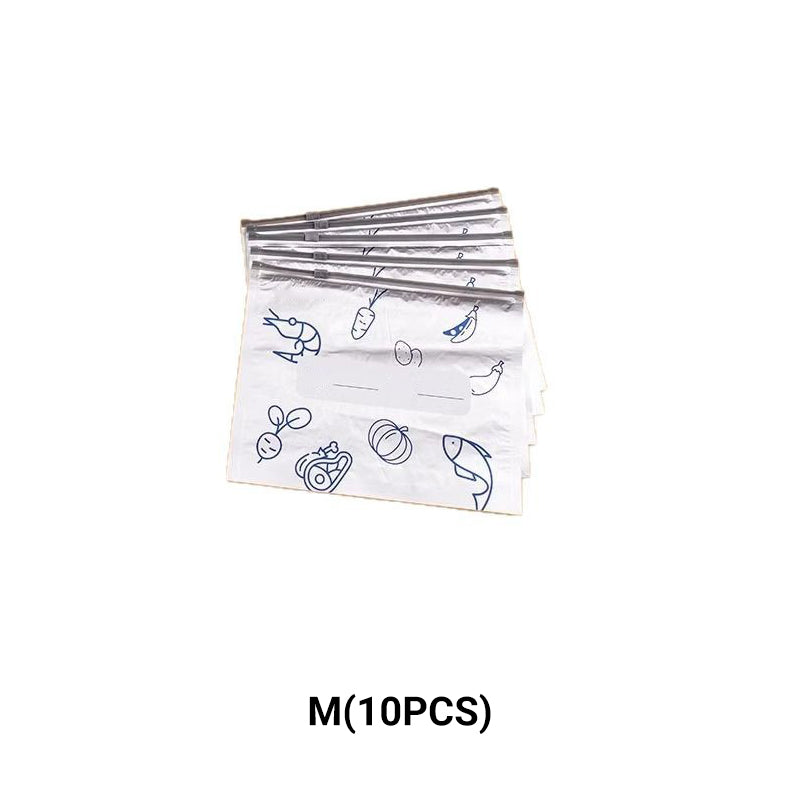 Pack de 30 Sacs de Conservation en Aluminium Réutilisable et Fermable - Parfait pour Stocker et Protéger Vos Aliments!