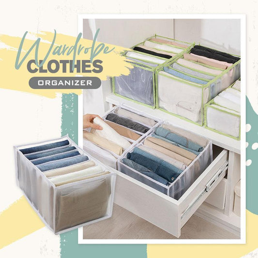 Organisateur de vêtements de  7 places ( 2 pièces )