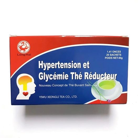 Pack de 20 Thés Régulateur de Glycémie et d'Hypertension