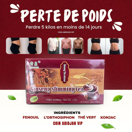 Ginseng Slim Detox™ – Minceur Puissante & Énergie Retrouvée