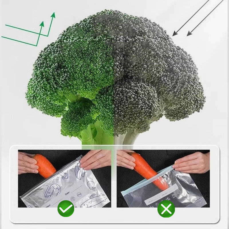 Pack de 30 Sacs de Conservation en Aluminium Réutilisable et Fermable  - Parfait pour Stocker et Protéger Vos Aliments!