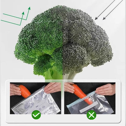 Pack de 30 Sacs de Conservation en Aluminium Réutilisable et Fermable  - Parfait pour Stocker et Protéger Vos Aliments!