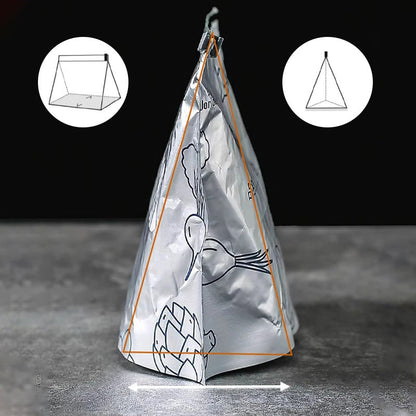 Pack de 30 Sacs de Conservation en Aluminium Réutilisable et Fermable  - Parfait pour Stocker et Protéger Vos Aliments!