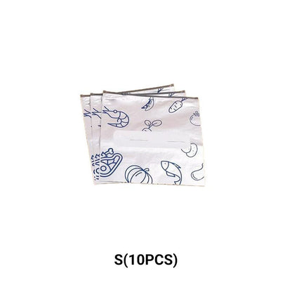 Pack de 30 Sacs de Conservation en Aluminium Réutilisable et Fermable  - Parfait pour Stocker et Protéger Vos Aliments!